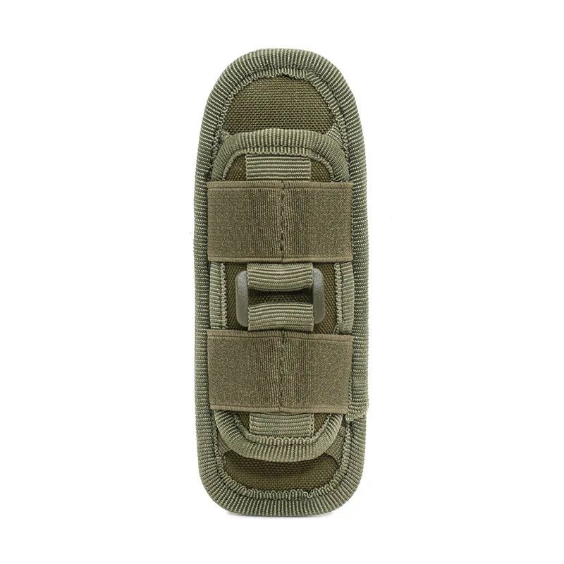 Flashlight Bag 360 Degree Rotatable Flashlight Cover Outdoor Hunting Nylon Waist Bag Flashlight Pouch Bag Holster Torch Case