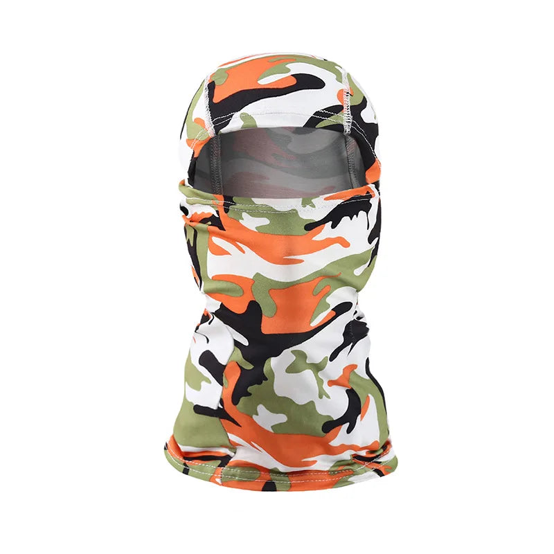 Men Tactical Balaclava Face Mask Summer Sun Protection Bandana Cooling Neck Gaiter Hiking Scarves Motorcycle Cycling Helmet Hood