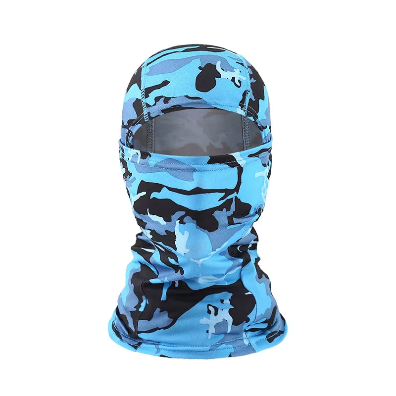 Men Tactical Balaclava Face Mask Summer Sun Protection Bandana Cooling Neck Gaiter Hiking Scarves Motorcycle Cycling Helmet Hood