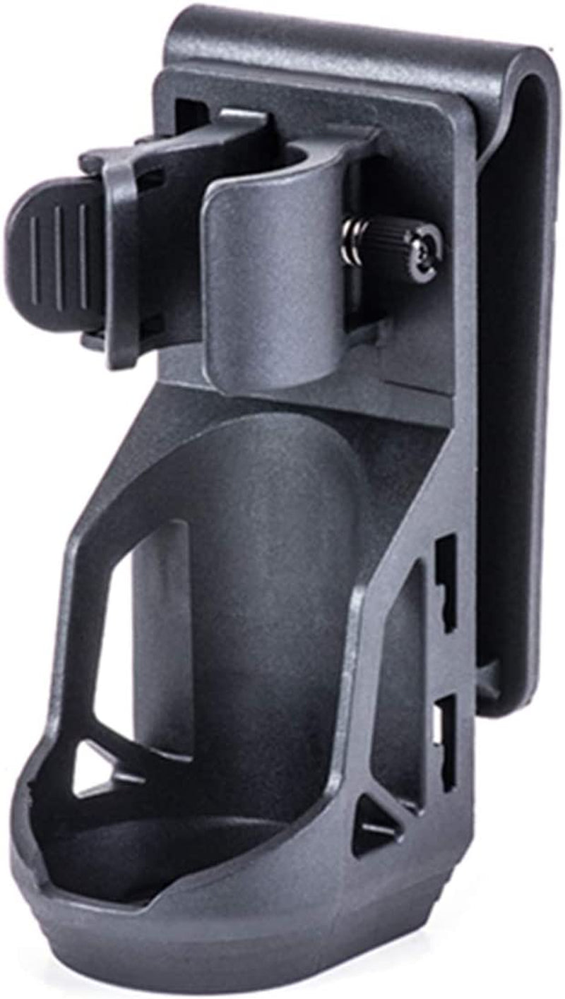 V5 Tactical Flashlight Holster with Lever Side Lock System Only for 1"-1.25" Diameter Flashlight （Holster Head Diameter 0.78"-1.18" Bottom Diameter 1.18")