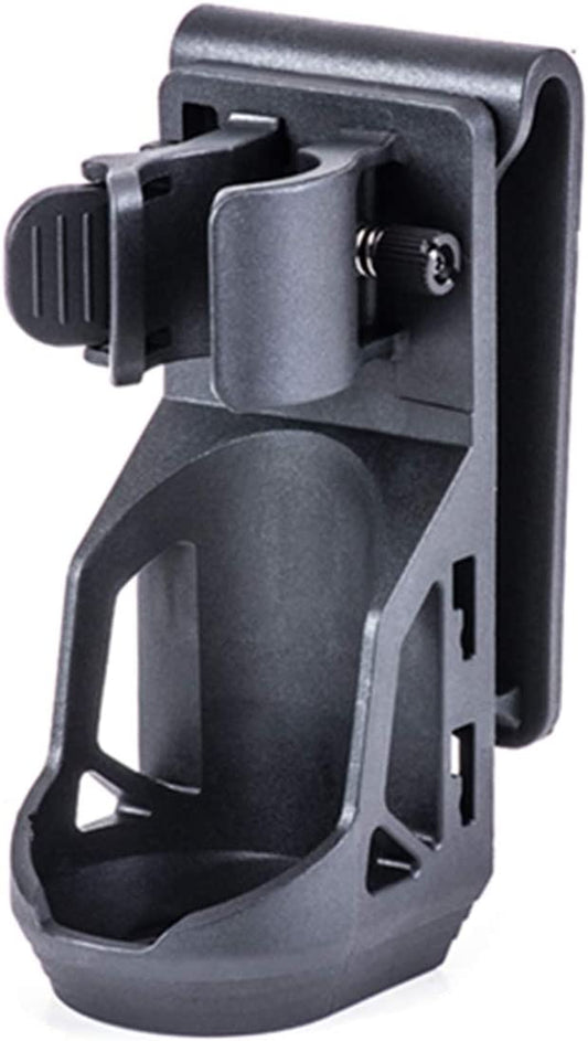 V5 Tactical Flashlight Holster with Lever Side Lock System Only for 1"-1.25" Diameter Flashlight （Holster Head Diameter 0.78"-1.18" Bottom Diameter 1.18")